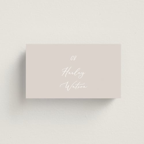 This is a cloud wedding place cards with standard by Jhudy called so inlove printing on signature in placecard