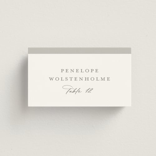 This is a dove wedding place cards with standard by Meggy Masters called overlay printing on signature in placecard