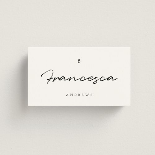 This is a cloud wedding place cards with standard by Adelyn T. called photograph scribble printing on signature in placecard
