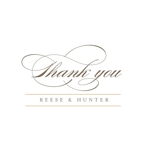 This is a silk thank you postcards by chocomocacino called valencay printing on signature in postcard