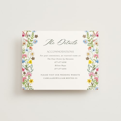 This is a garden enclosure cards with foil pressed by Yaling Hou Suzuki called bright garden printing on signature in standard