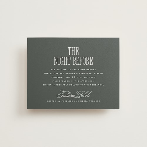 This is a sugar reception cards with standard by chocomocacino called ris al’amande printing on signature in standard