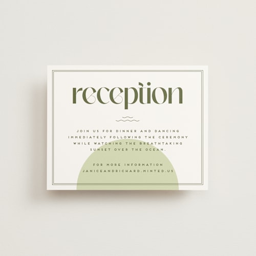 This is a kiwi reception cards with standard by Claudia Orengo called news! printing on signature in standard