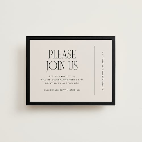 This is a suit rsvp cards with standard by Pixel and Hank called threaded printing on signature in standard