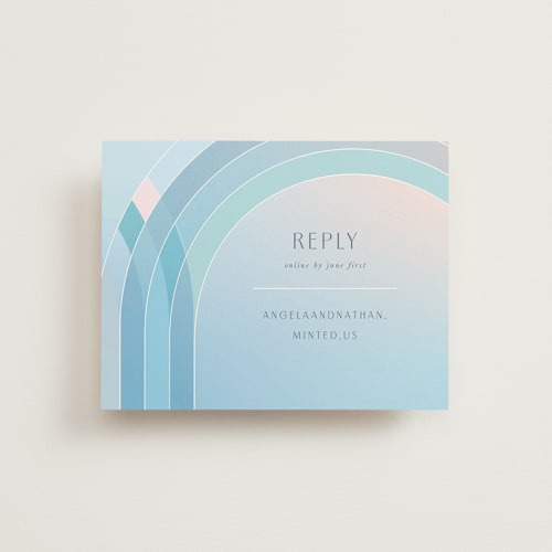 This is a frozen rsvp cards with standard by Lori Wemple called disney's frozen true love printing on signature in standard