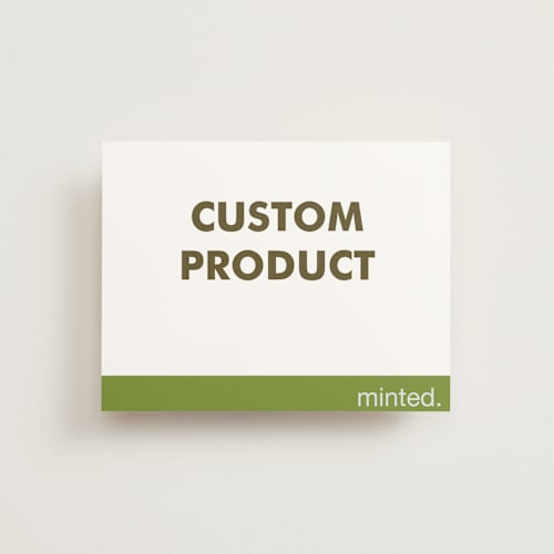 This is a charcoal wedding thank you cards with standard by Minted called landscape printing on strathmore in standard