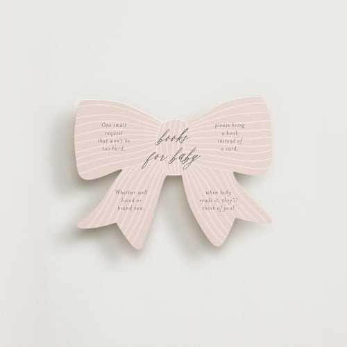 This is a blush enclosure cards with standard by Paper Raven Co. called dainty garden printing on signature in standard