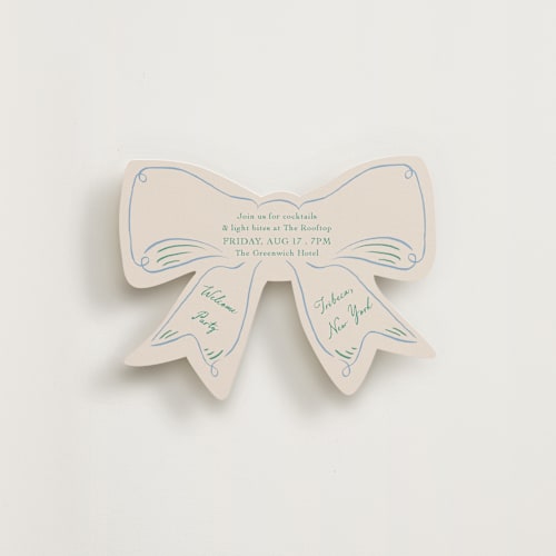 This is a pastel insert cards with standard by Elly called dining printing on signature in standard