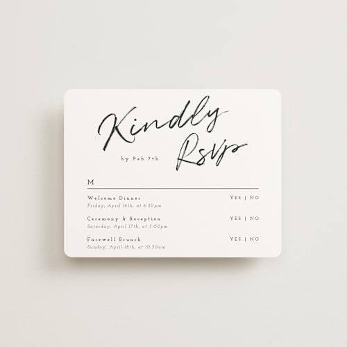 This is a cloud rsvp cards with standard by Adelyn T. called photograph scribble printing on signature in standard