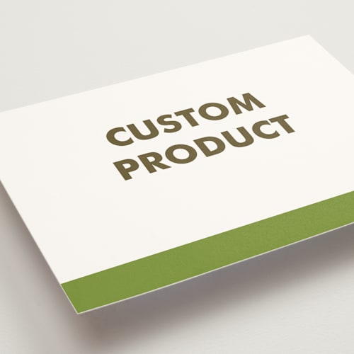 This is a charcoal unique wedding programs with standard by Minted Custom called 5"x7" landscape custom printing on signature in standard