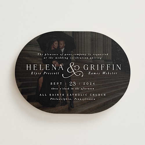 This is a marble wedding invitations with standard by Lea Delaveris called and here we are printing on signature in standard