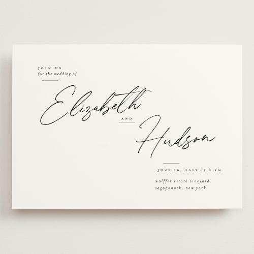 This is a snow wedding invitations with standard by Nicoletta Savod called macaron printing on signature in grand