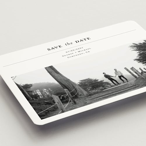 This is a cloud save the date magnets with standard by Ani Somi called classic printing on magnet paper in magnet