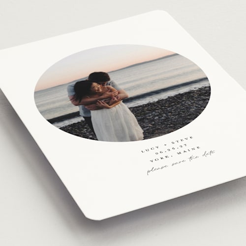 This is a cloud save the date magnets with standard by mo kelley called focal printing on magnet paper in magnet