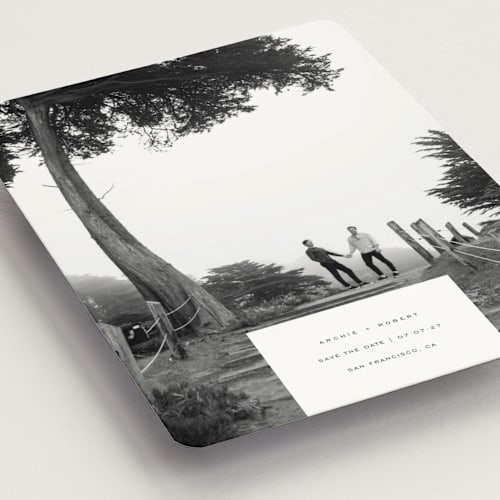 This is a wave save the date magnets with standard by Yuliya Evseeva called true love printing on magnet paper in magnet
