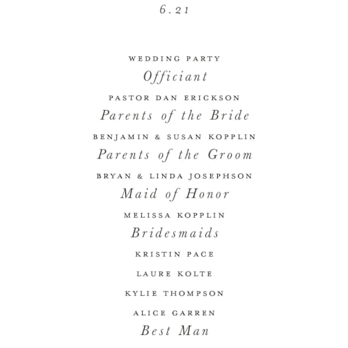 This is a peach unique wedding programs with standard by Itsy Belle Studio called ruban en fleur printing on signature in standard