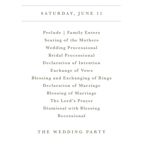 This is a periwinkle unique wedding programs with standard by Kristen Smith called delicate vines printing on signature in standard