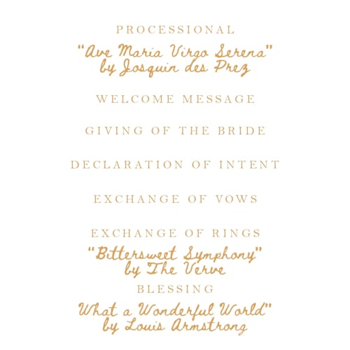 This is a amber unique wedding programs with standard by Selima Akhter called tribal rythm printing on signature in standard