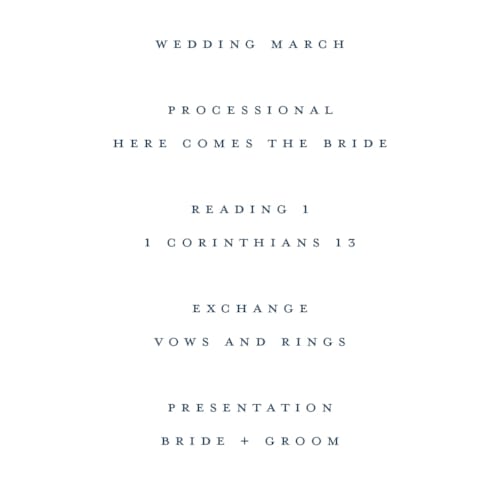 This is a aqua unique wedding programs with standard by Christie Garcia called everly printing on signature in 4x9
