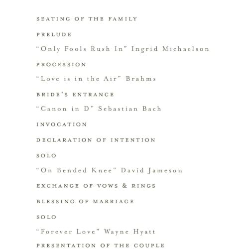 This is a aqua mist unique wedding programs with standard by chocomocacino called tortina printing on signature in standard