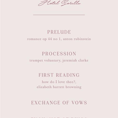 This is a romance unique wedding programs with standard by Kristin Oliversen called together printing on signature in standard