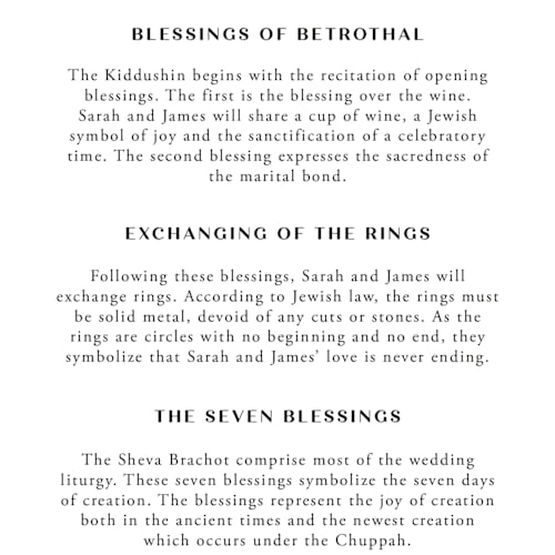 This is a diamond unique wedding programs with standard by Annie Shapiro called arguello printing on signature in 4x9