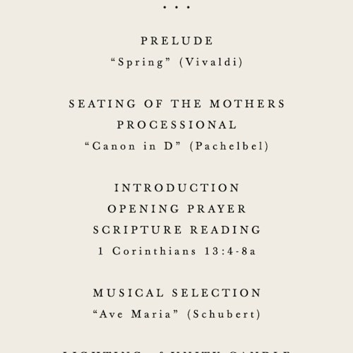 This is a ecru unique wedding programs with standard by Hooray Creative called scripted names printing on signature in standard