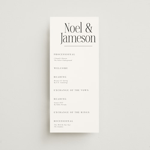 This is a cloud unique wedding programs with standard by Ashlee Townsend called modern space printing on signature in standard