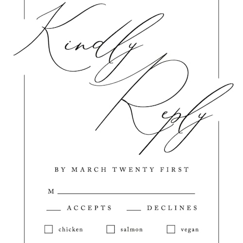 This is a alabaster rsvp postcards by Liz Conley called love story printing on signature in postcard