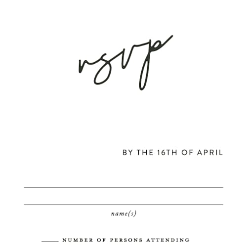 This is a cloud rsvp postcards by Pine Street Creative called as if a dream printing on signature in postcard