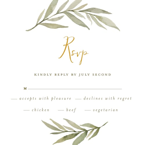 This is a sunflower rsvp postcards by Wildfield Paper Co called summer love printing on signature in postcard