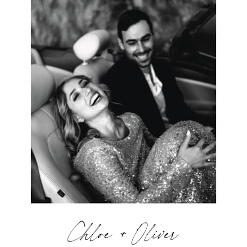 This is a jasmine thank you postcards with standard by Pippa Shaw called modern classic printing on signature in postcard