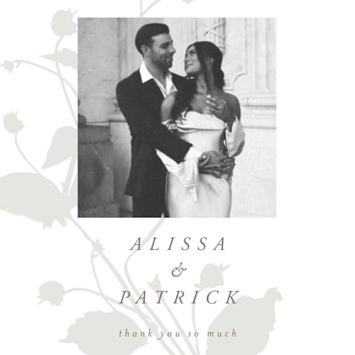 This is a fawn thank you postcards with standard by AK Graphics called autumnal printing on signature in postcard