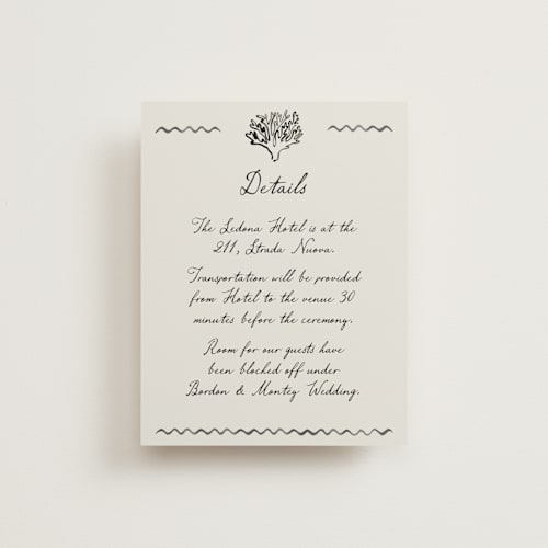 This is a rock enclosure cards with standard by Pati Cascino called puglia printing on signature in standard
