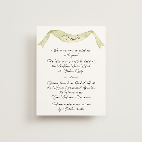 This is a deep blush enclosure cards with standard by Pati Cascino called barolo printing on signature in standard