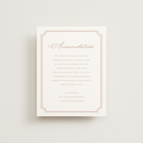 This is a dusty pink enclosure cards with standard by Jennifer Postorino called avery printing on signature in standard