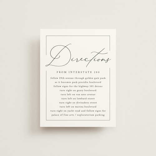 This is a alabaster enclosure cards with standard by Liz Conley called love story printing on signature in standard