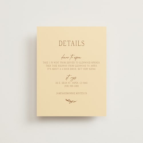 This is a bark enclosure cards with standard by Jen Ramsey called classic and floral printing on signature in standard