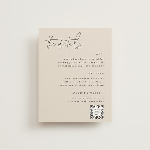 This is a natural enclosure cards with standard by Kelly Schmidt called layered printing on signature in standard