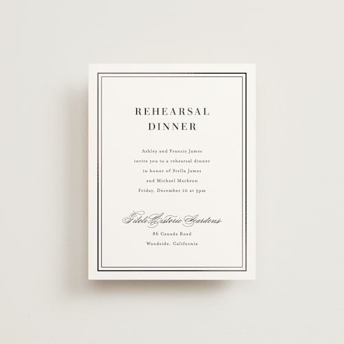 This is a cotton enclosure cards with foil pressed by Jennifer Postorino called polished printing on signature in standard