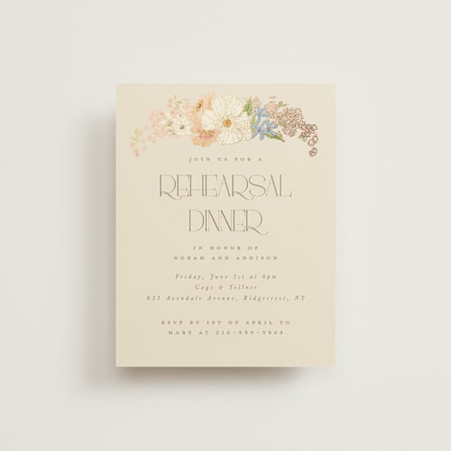 This is a sherbert enclosure cards with foil pressed by Leah Bisch called in the garden printing on signature in standard