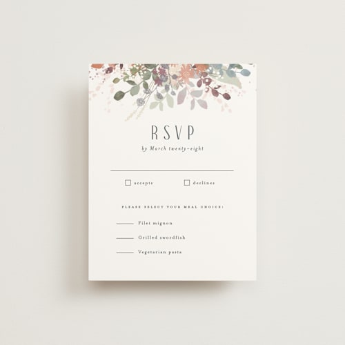 This is a water lily rsvp postcards by Jennifer Wick called golden hour printing on signature in postcard