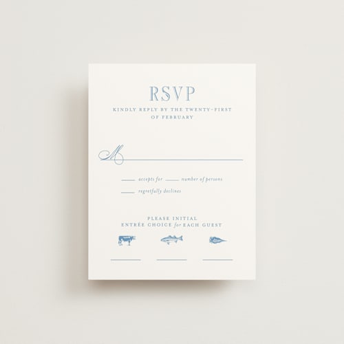 This is a sky rsvp postcards by Megan Davis called hepburn printing on signature in postcard