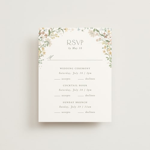 This is a lemongrass rsvp cards with standard by Jennifer Wick called avery printing on signature in standard