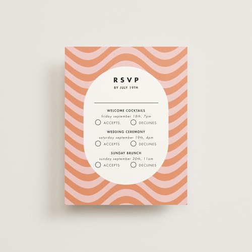 This is a candy rsvp cards with standard by Catherine Culvenor called bubblegum printing on signature in standard