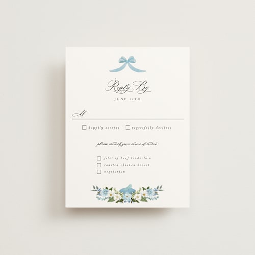 This is a bluebell rsvp cards with standard by Susan Moyal called disney's cinderella fairytale printing on signature in standard