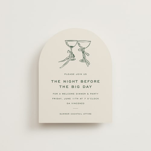 This is a sorbetto reception cards with standard by Megan Davis called campania printing on signature in standard