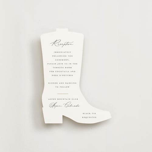 This is a hunter enclosure cards with standard by Sarah Brown called peaks printing on signature in standard