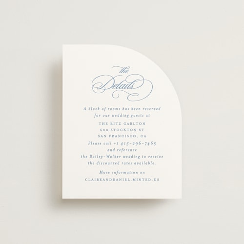 This is a sky enclosure cards with standard by Creo Study called aristocratic printing on signature in standard