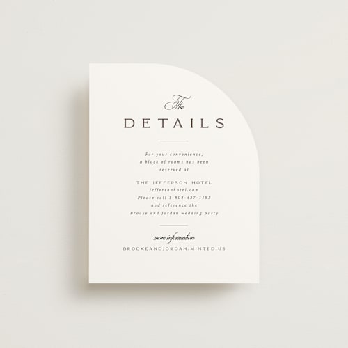 This is a tuxedo enclosure cards with standard by Orasie called side by side printing on signature in standard